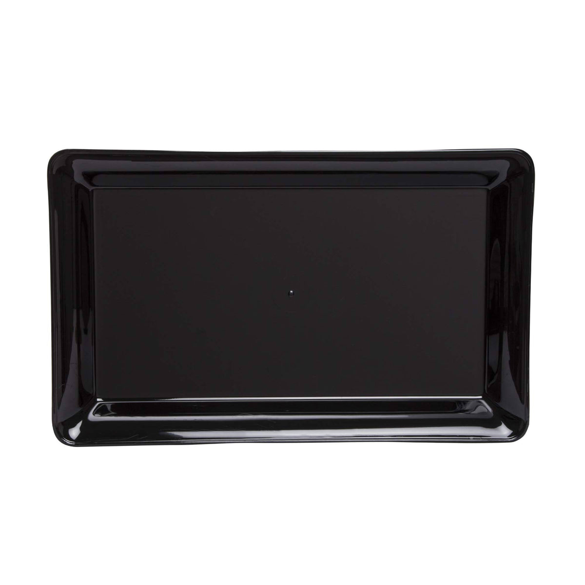 Black 20-Count Plastic Catering Tray J594