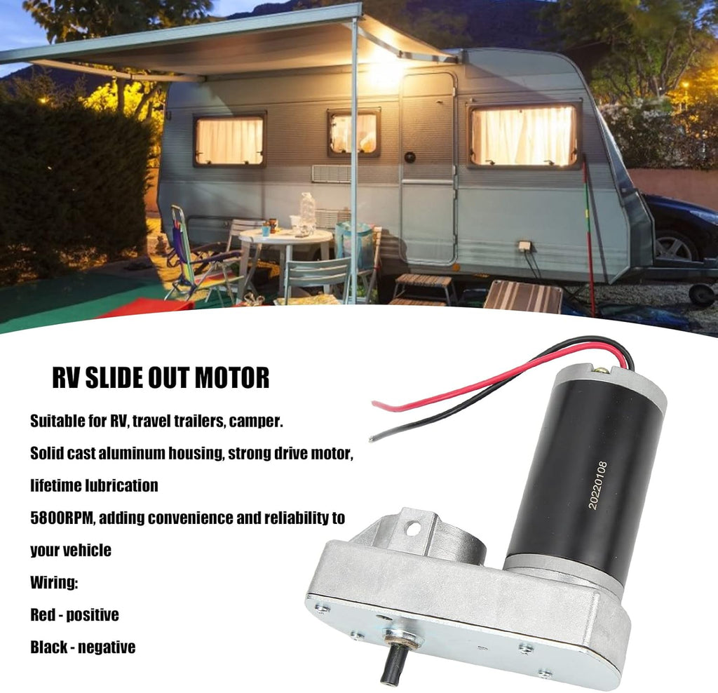 12V 30 Amp RV Slide Out Motor C1332