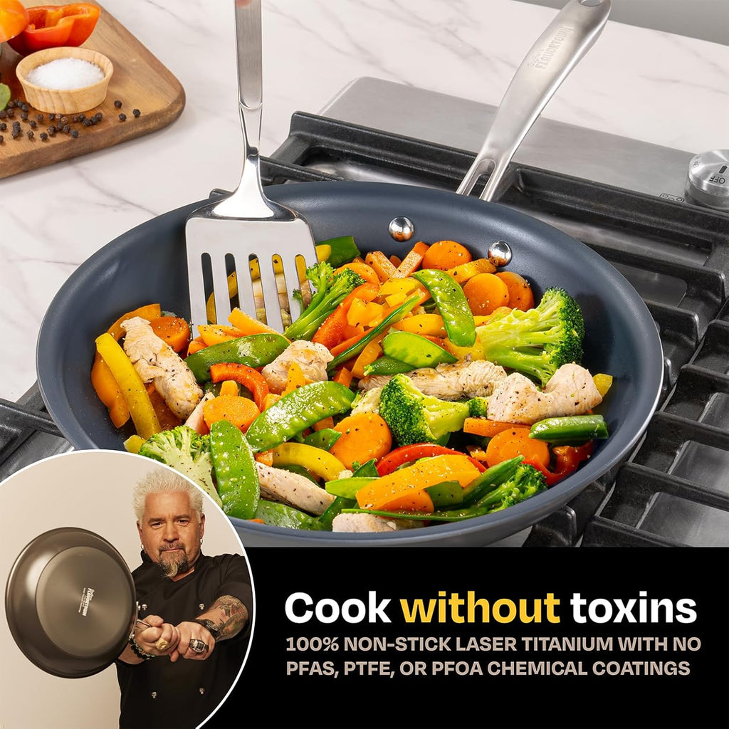 2 Pcs Non-stick Fry Pan Set O3889