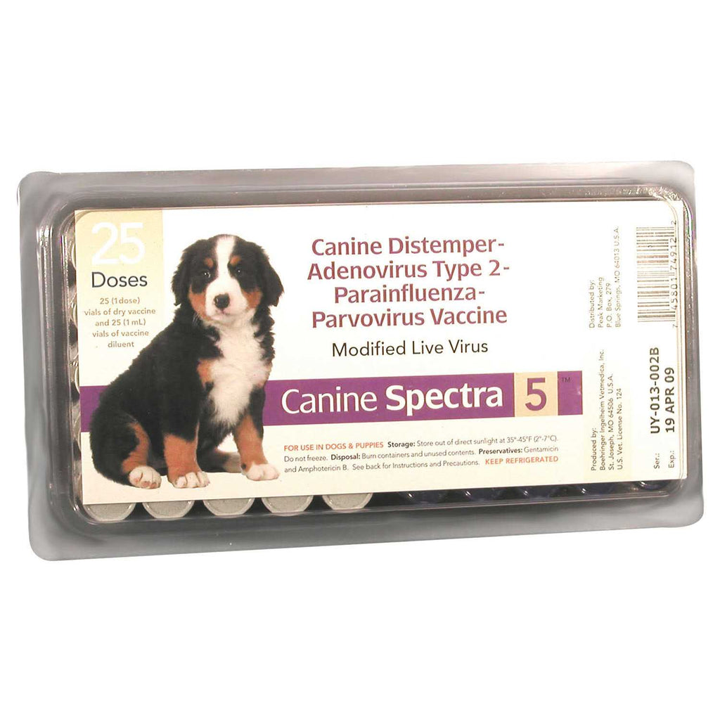 Canine Spectra 5 Dog Vaccine O9636
