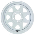 15 in. White Spoke Trailer Wheel Rim F641478
