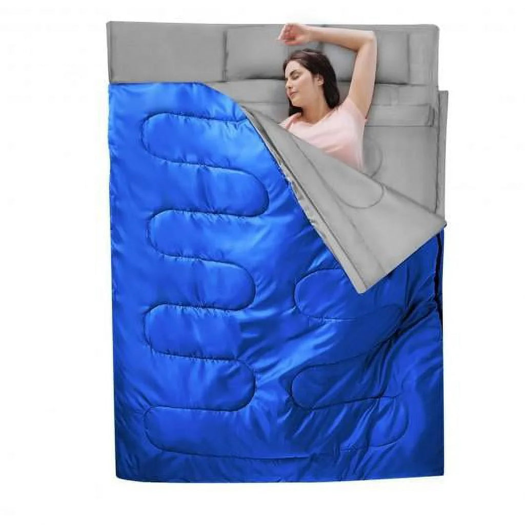2 Person Waterproof Sleeping Bag with 2 Pillows P147