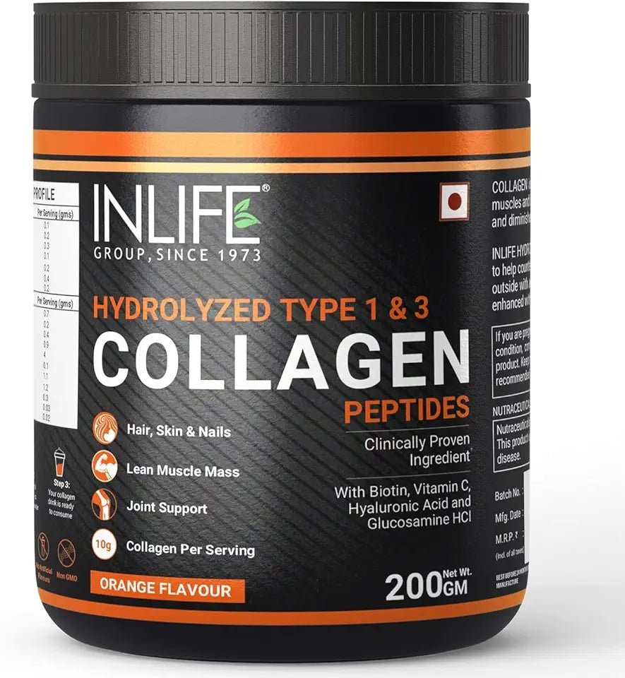Hydrolyzed Collagen Powder with Biotin 200g P778793