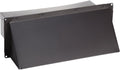 3-1/4" x 14" Black Wall Cap Pack of 2 W59688