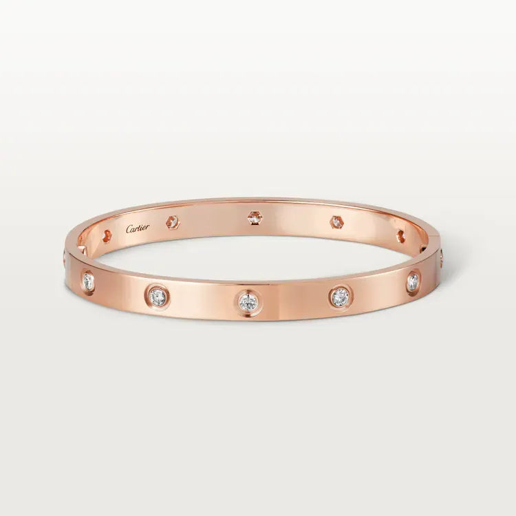 Bracelet with 10 Diamonds X29624