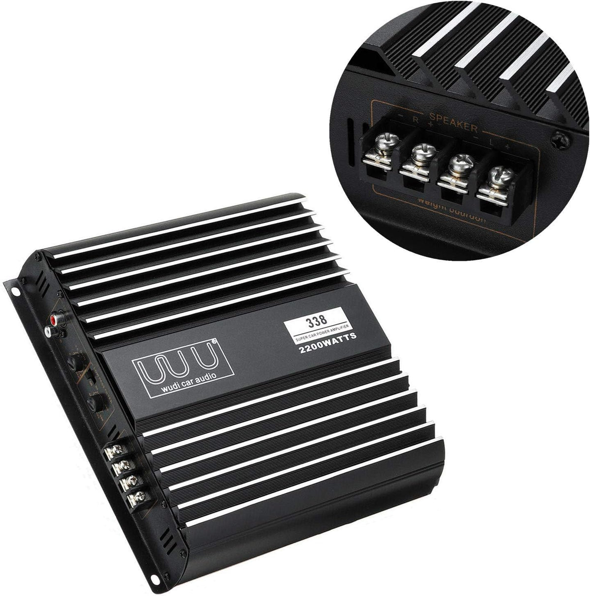 2 Channel 2200W Car Amplifier Pack of 2 E661422