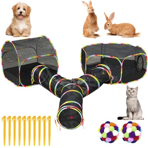 Outdoor Cat Enclosure with Storage Bag B7062