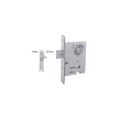 Non-Lacquered Brass Mortise Deadlock K43601