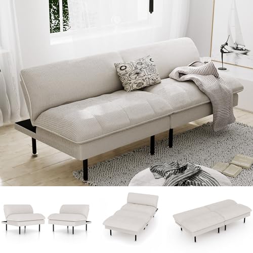 Green 4 in 1 Convertible Futon Sofa Bed H343317