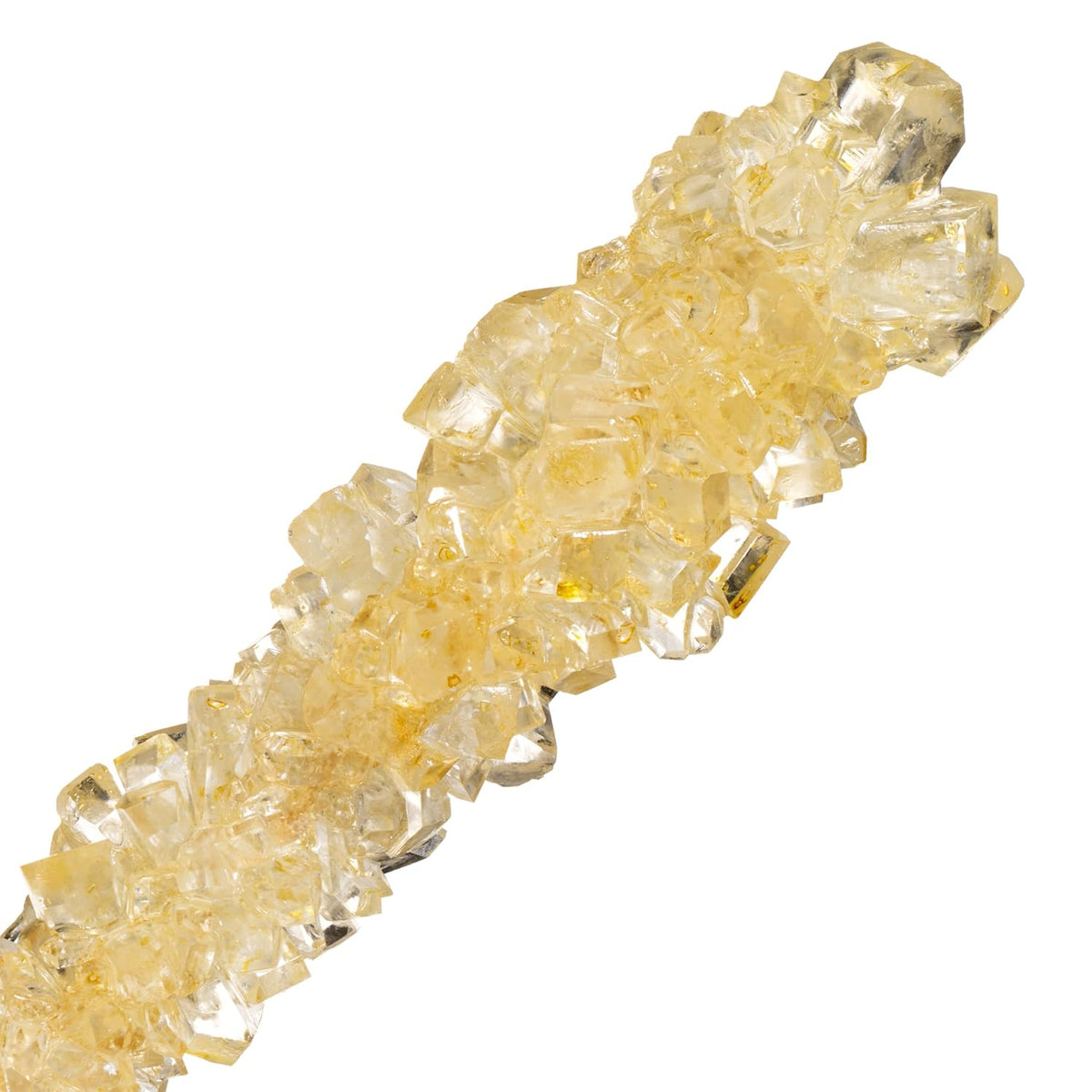 24 Individually Wrapped Gold and Red Rock Candy Sugar Sticks N6938