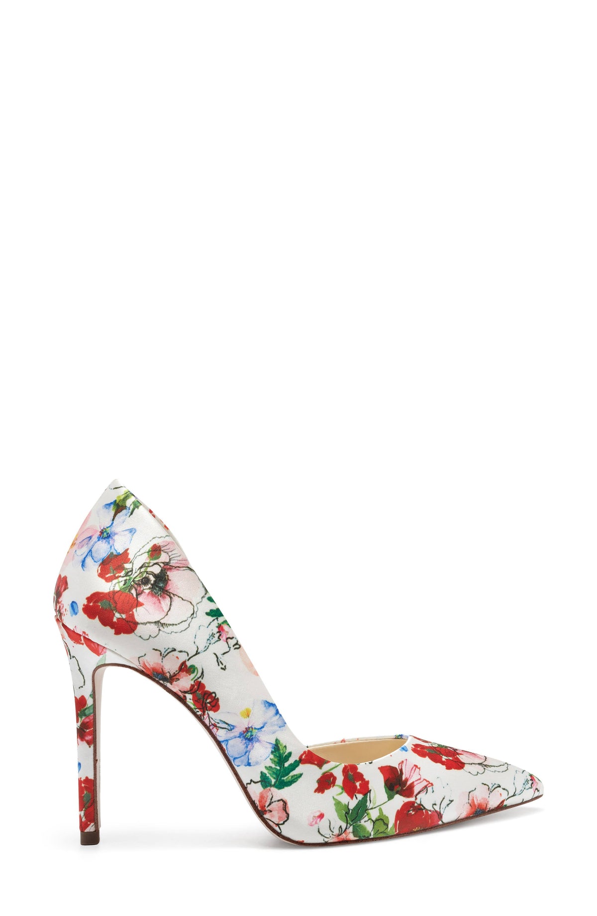 Blue Half-d'Orsay Pump G258