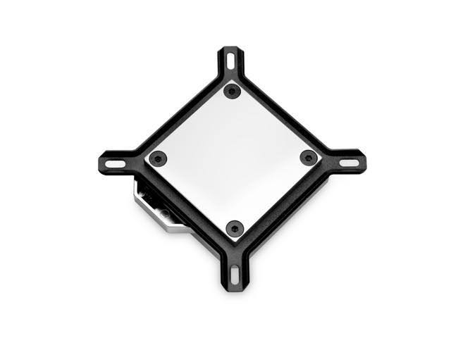 Nickel + Frosted Acryl Water Block V62623