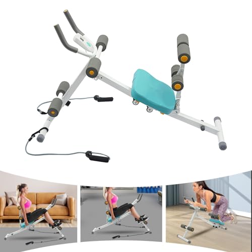 Abdominal Cruncher Sit Up Workout Bench with LCD Display A477