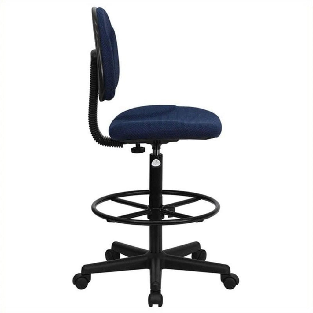 Blue Ergonomic Drafting Chair N73519