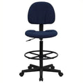 Blue Ergonomic Drafting Chair N73519