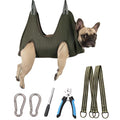 10 in 1 Pet Grooming Hammock Harness with Nail Clippers W463