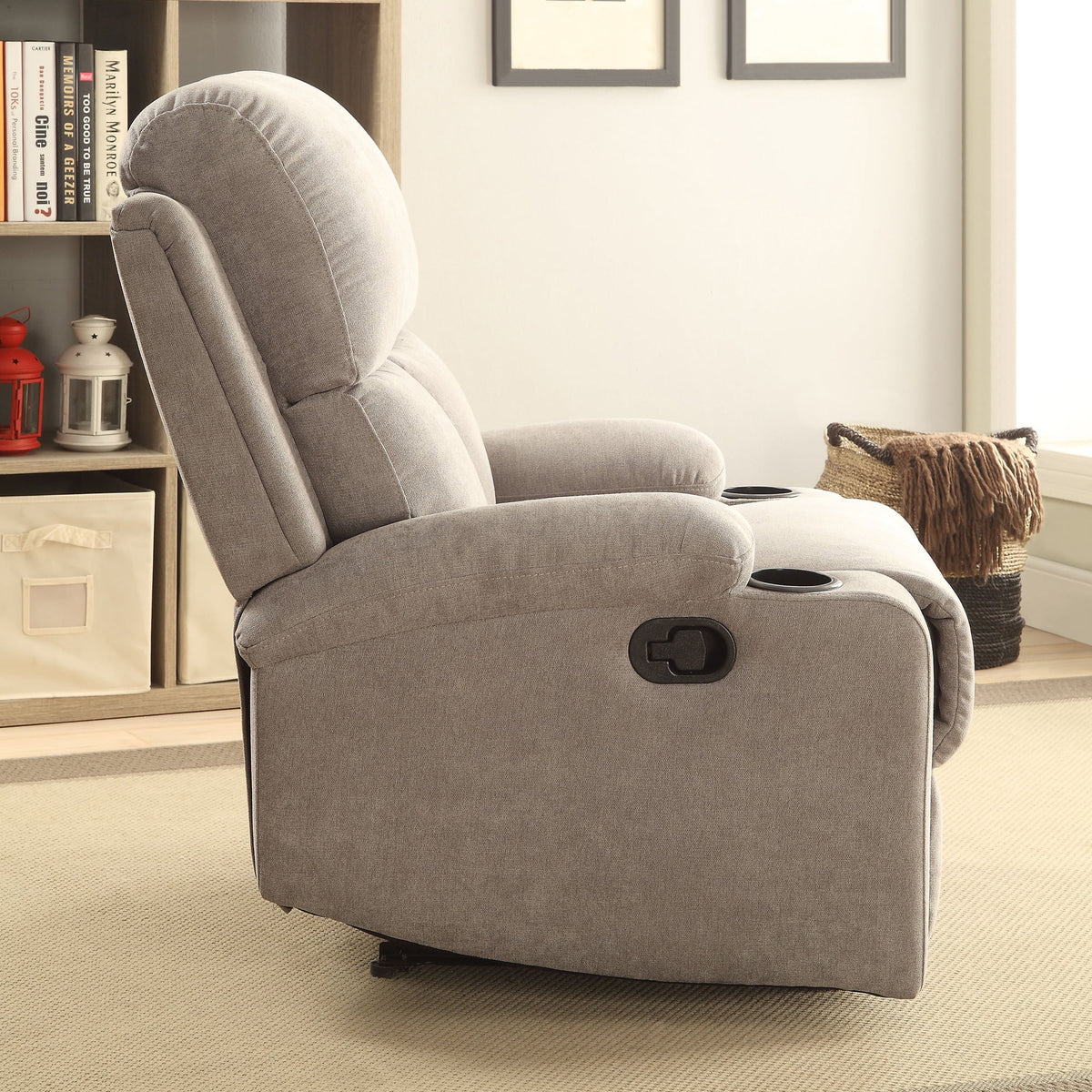 Gray Motion Recliner N25243