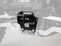 Black Rear Receiver Hitch for Polaris RZR XP Turbo S, 2" Heavy-Duty Steel C559