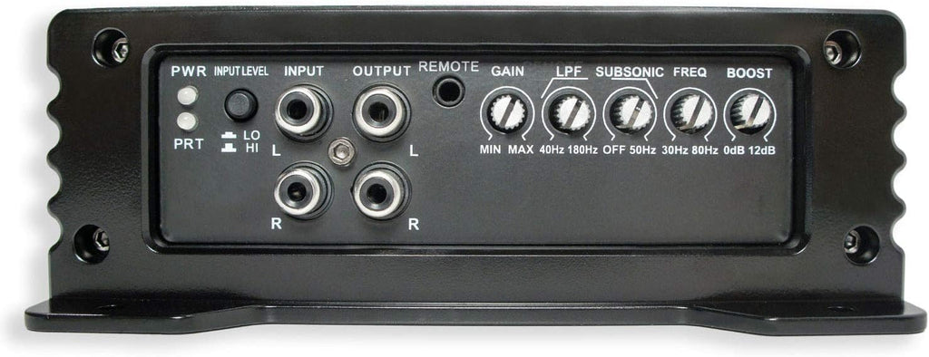 Kicker Bundle Car Sub Box Enclosure & Amp Y762