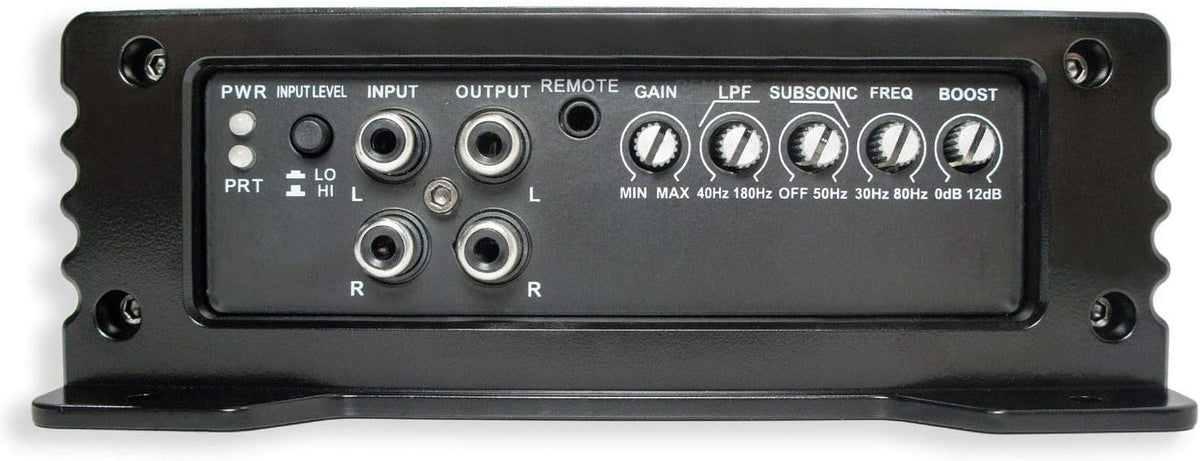 Kicker Bundle Car Sub Box Enclosure & Amp Y762