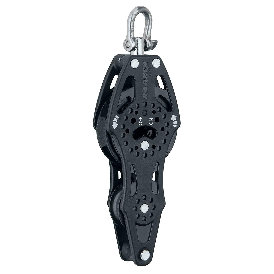 75mm Fiddle Swivel Block with Becket W72613