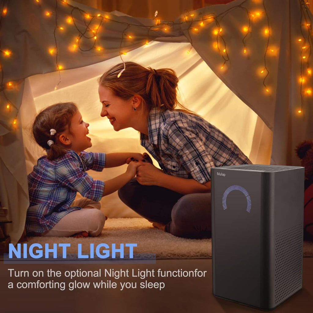 Black H13 True HEPA Air Purifier R660989