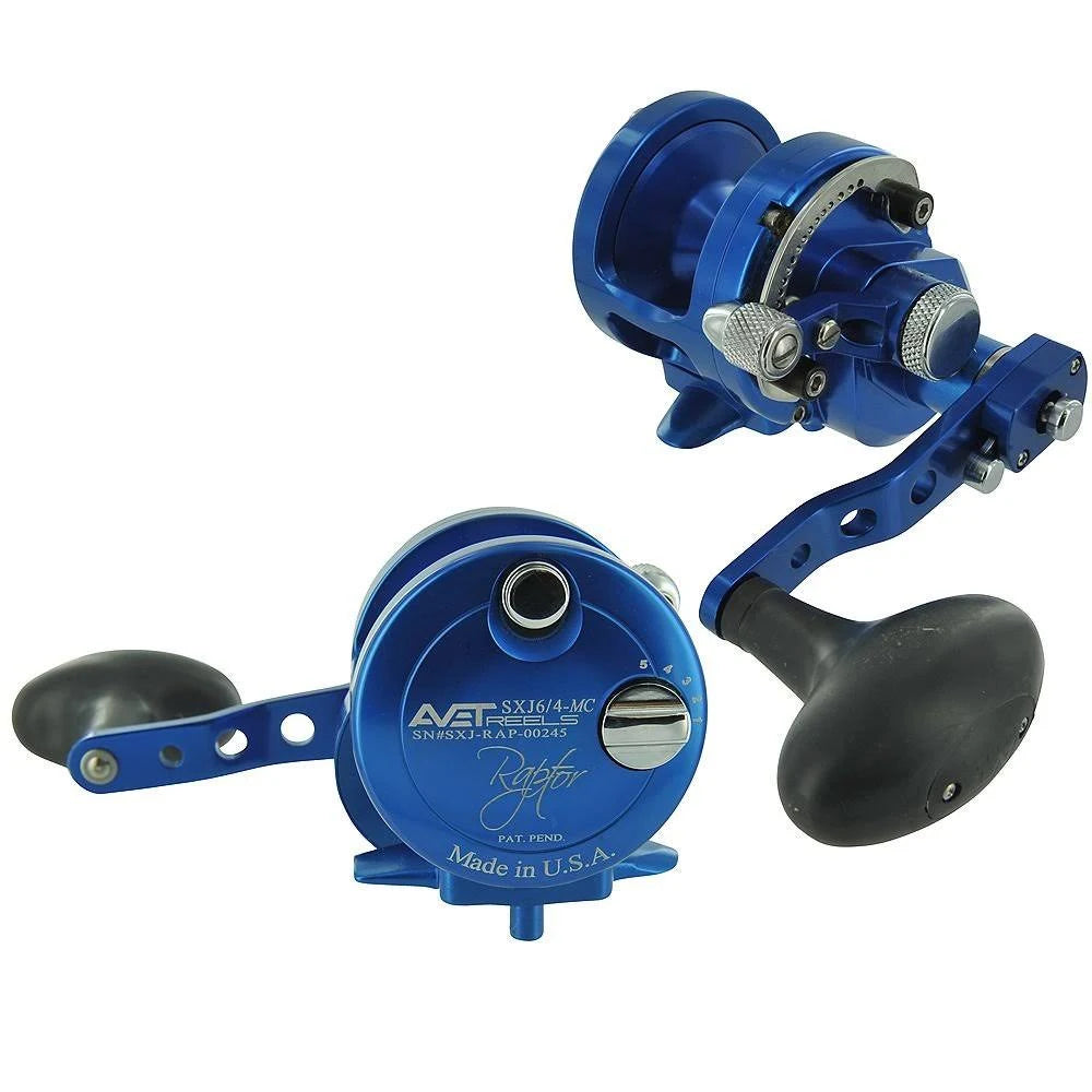 2-Speed Lever Drag Casting Reel Blue R1352