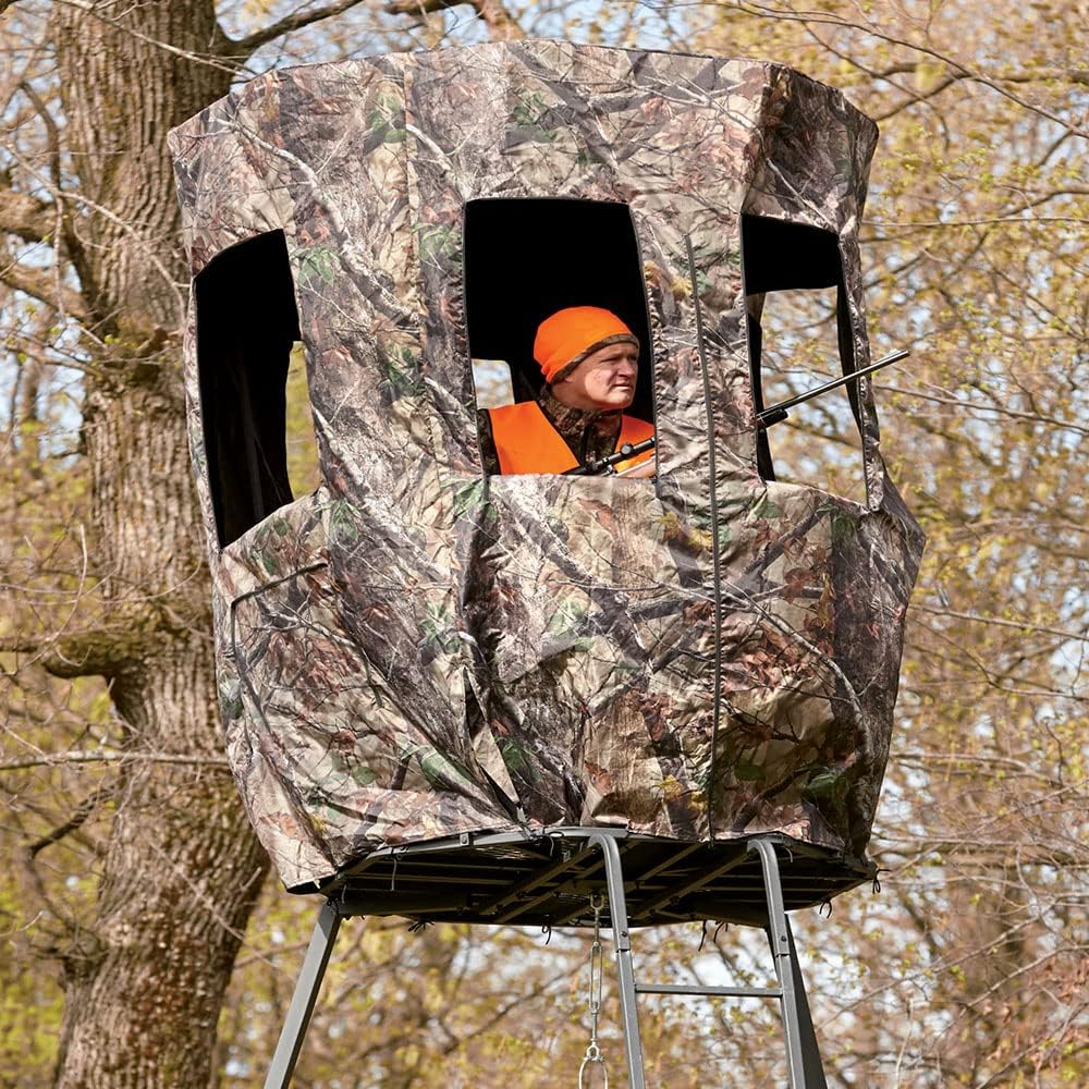 20' Tripod Hunting Deer Stand Cover, Camo C6772