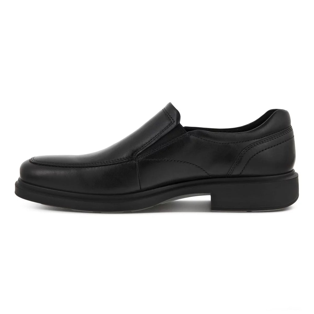Black Leather Slip-on Shoes N48180