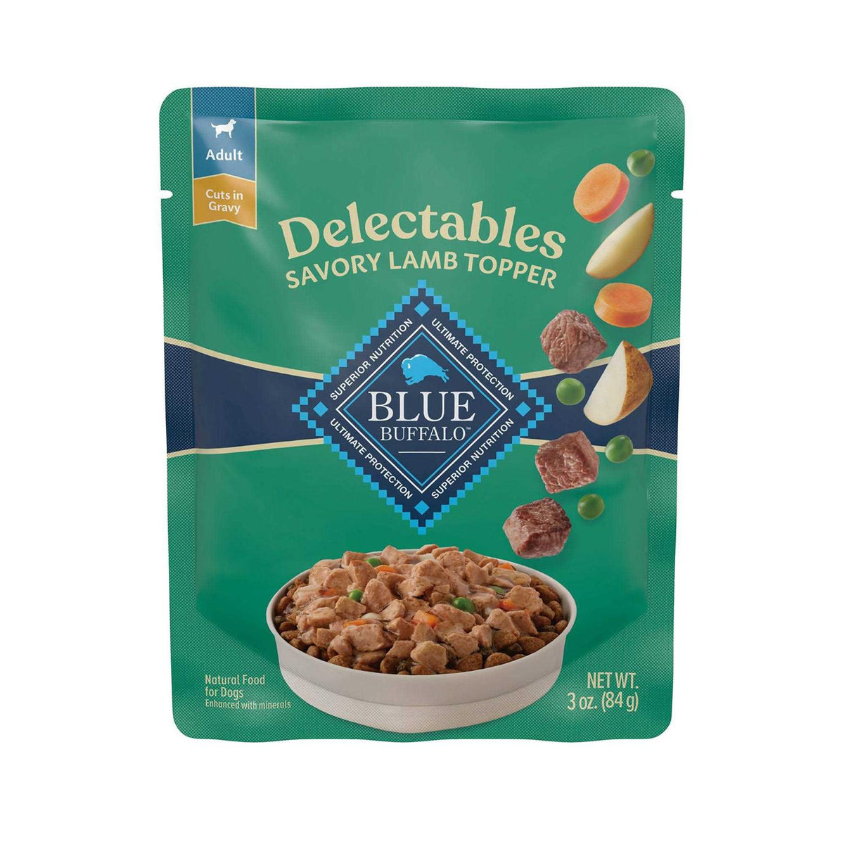 Natural Wet Dog Food Topper Variety Pack J590238