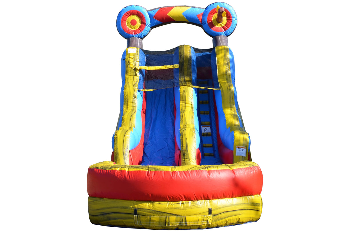 Commercial Grade Inflatable Water Slide with Pool Q8599