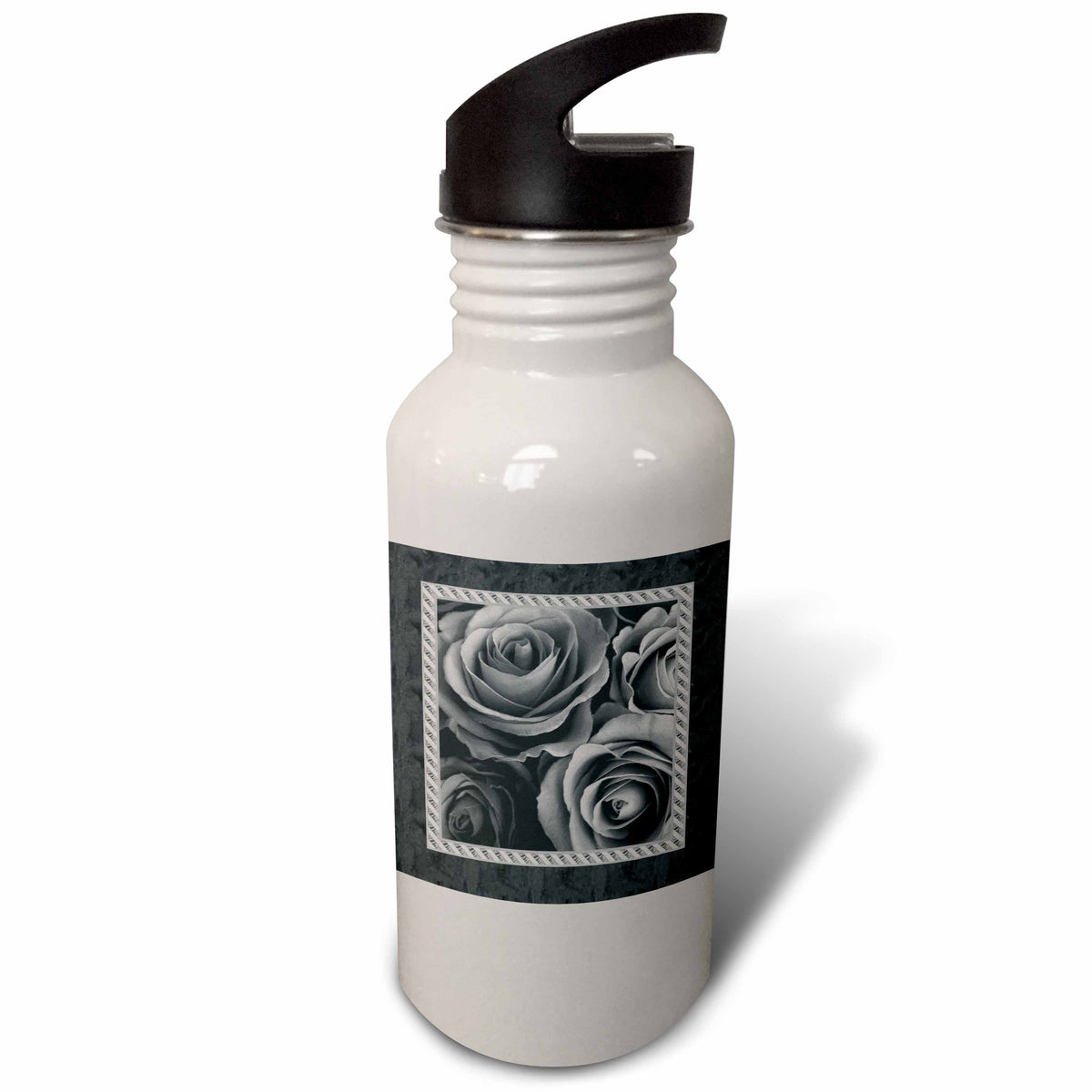 Pewter Gray Sports Water Bottle A7174