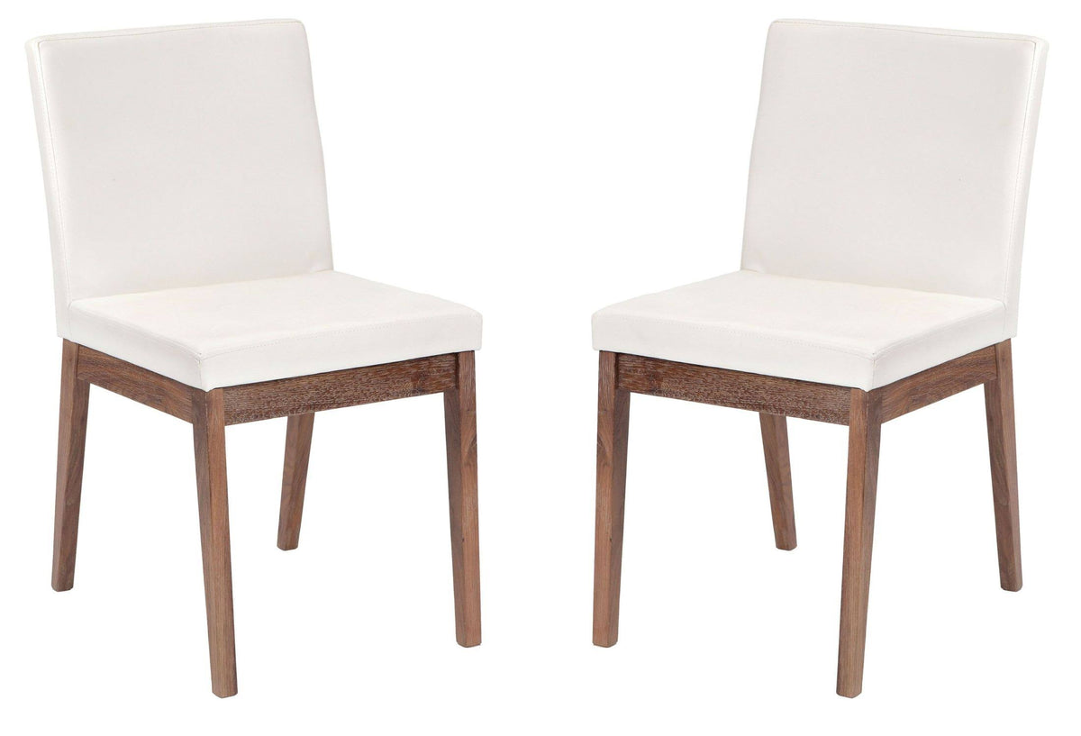 White Dining Chair (Set of 2) D204