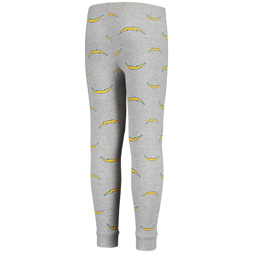 Gray Long Sleeve T-Shirt & Pants Sleep Set M2266