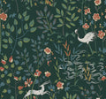 Dark Green Aspen Wallpaper Q685256