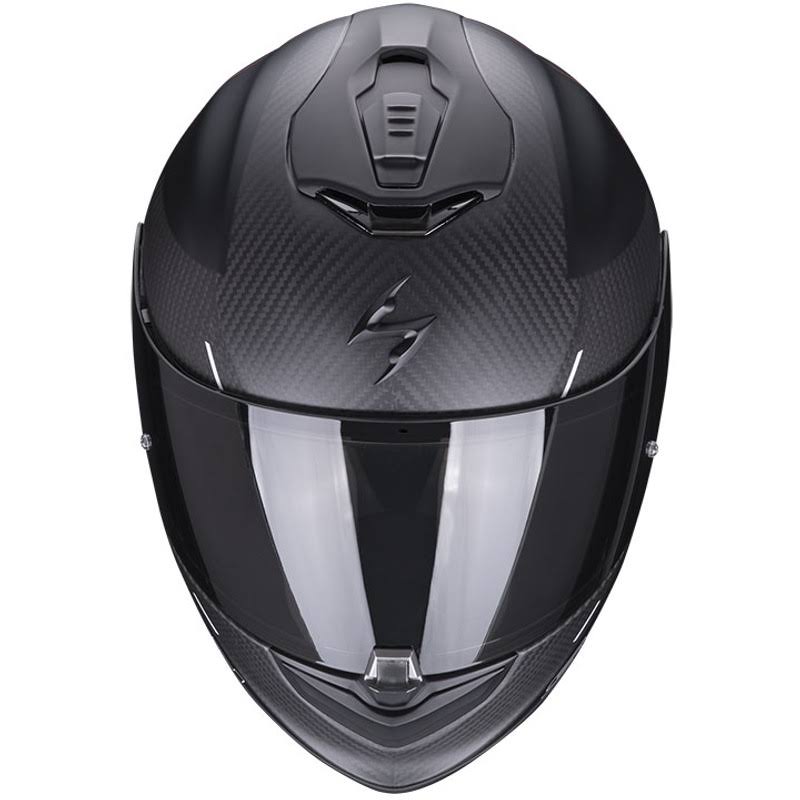 Matt black-orange Carbon Fiber Motorcycle Helmet B801073