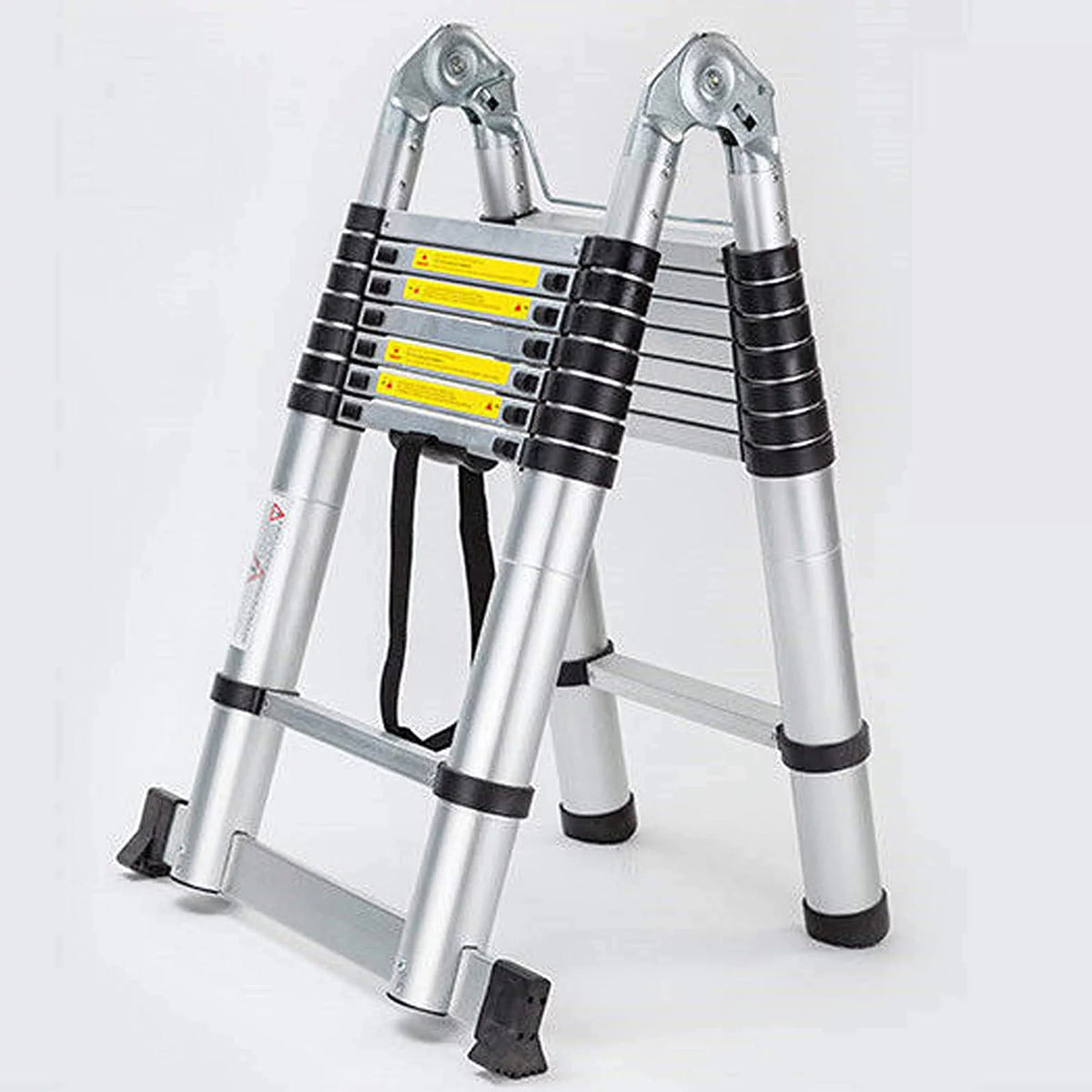 16.5FT Aluminum Telescoping Extension Ladder 330lbs Q55981