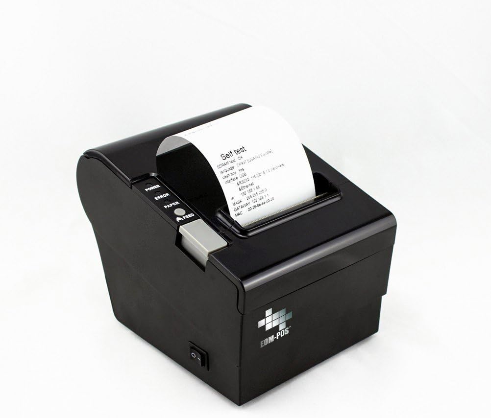 Heavy Duty Cash Register Drawer with Thermal Receipt Printer and Barcode Scanner U8466