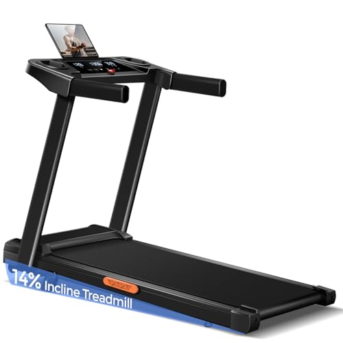 3-in-1 Foldable Treadmill with 14% Incline, 300 Lbs Weight Capacity U650