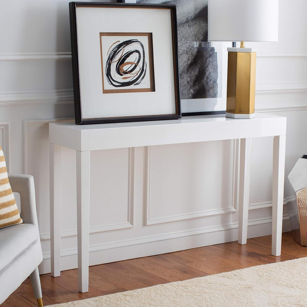 White Console Table L88948