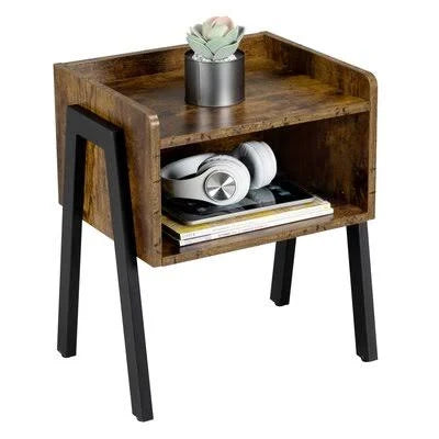 Tray Top End Table with Storage J70397
