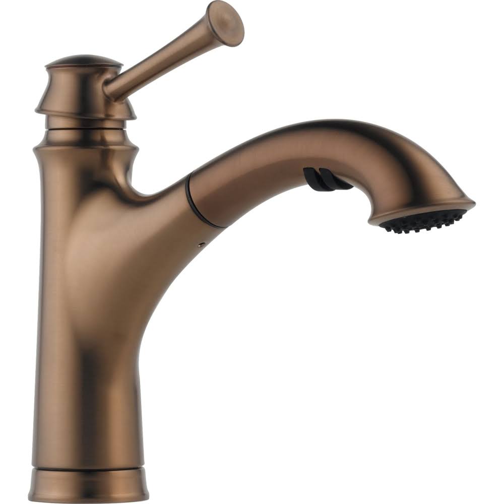Brushed Bronze Single Handle Pull Out Kitchen Faucet K6224