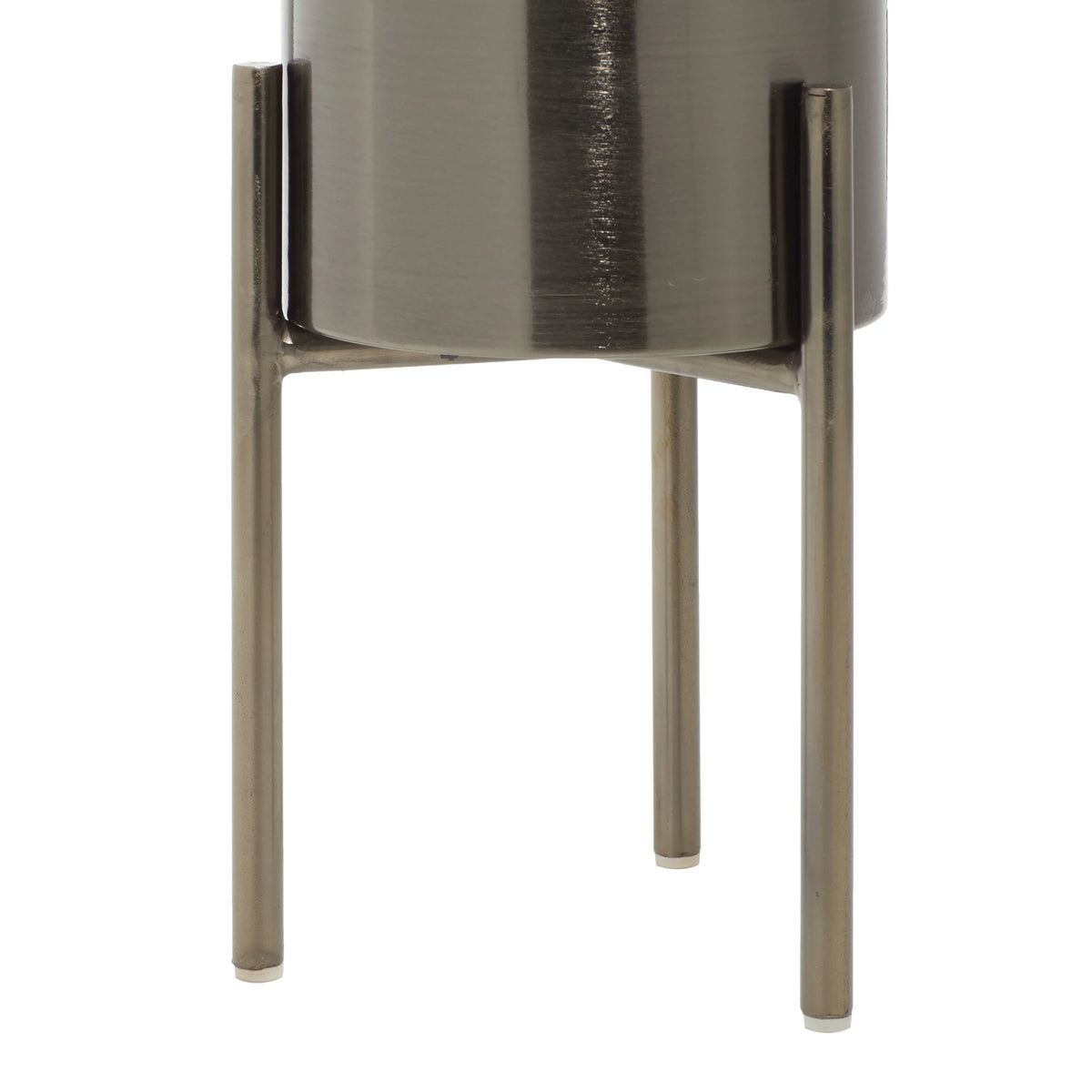 Black Metal Planter with Stand 3 Count F10677