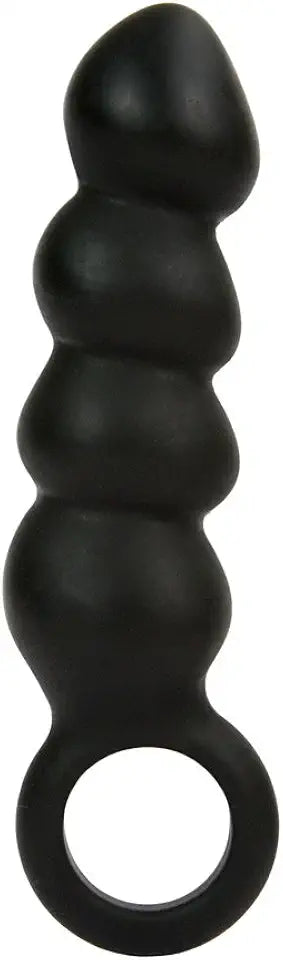 Black Silicone Anal Beads E96463