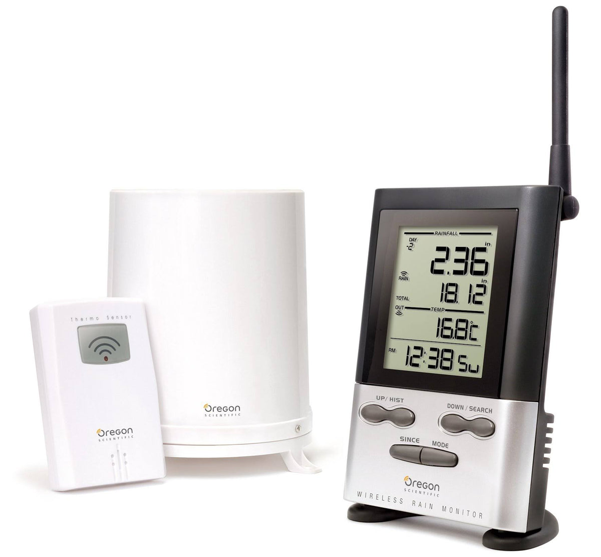 Wireless Rain Gauge Weather Station with Remote A47164