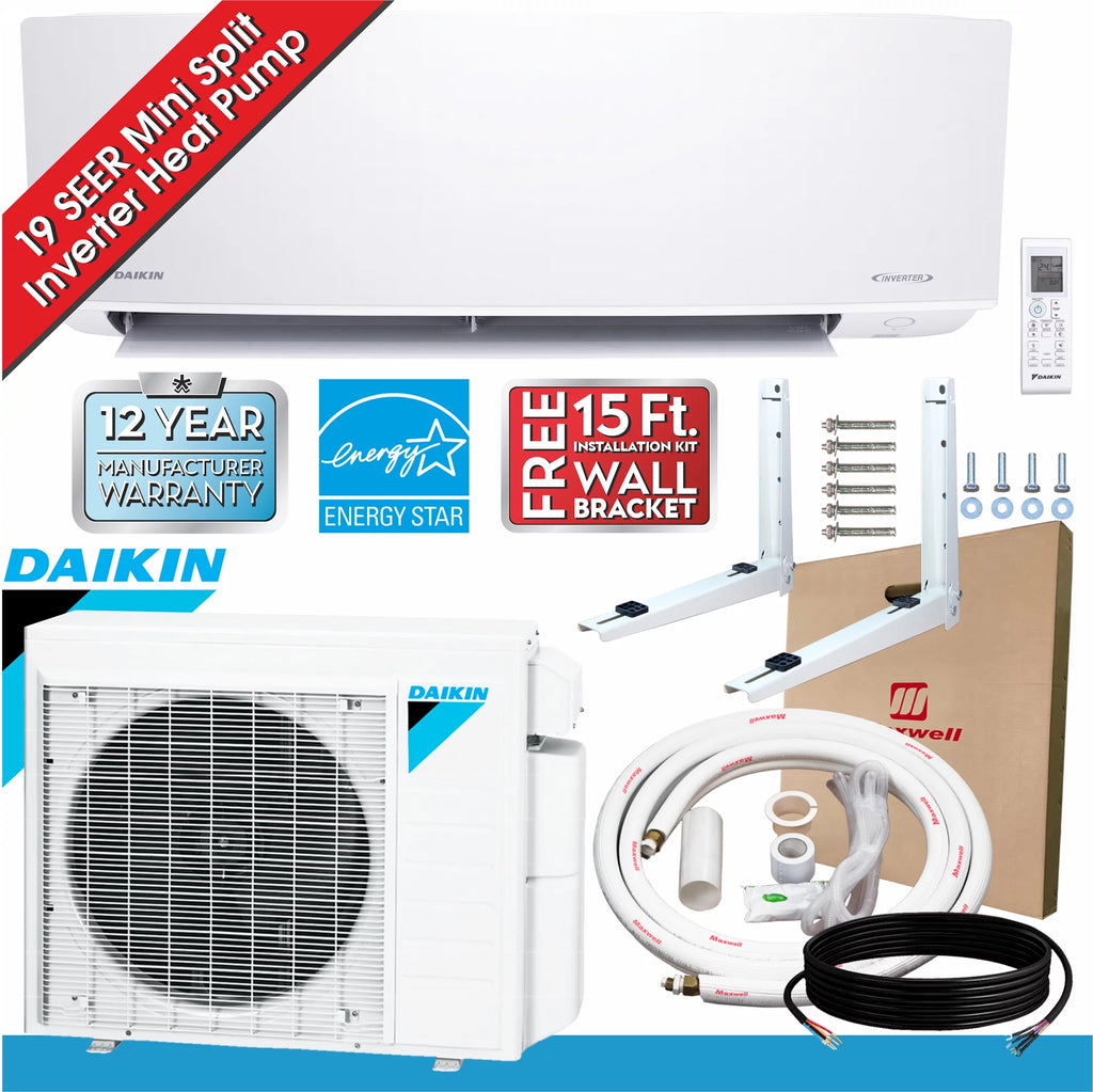 9,000 BTU Ductless Mini Split Air Conditioner Heat Pump P636