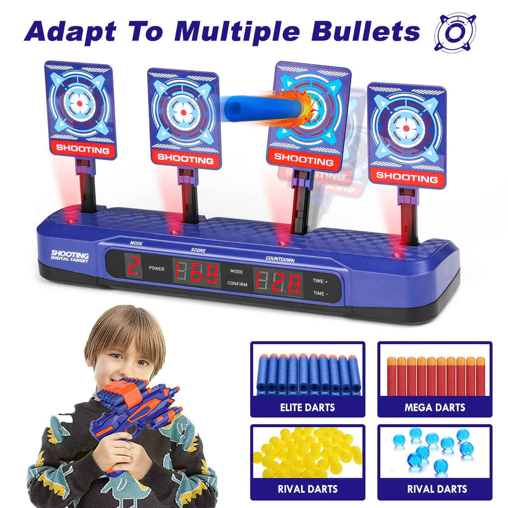 Electronic Shooting Target with Auto Reset Digital Scoring L36856