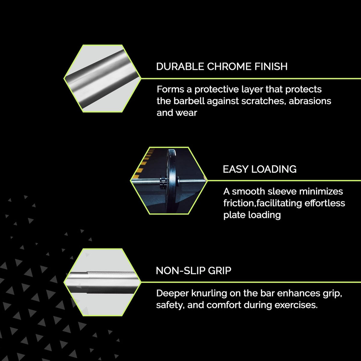 6FT 15 Pound 300 LBS Capacity Barbell M518098