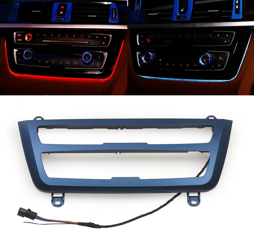 Car Inner Air Condition A/C Panel LED Lighting Ambient Light Trim Q538611