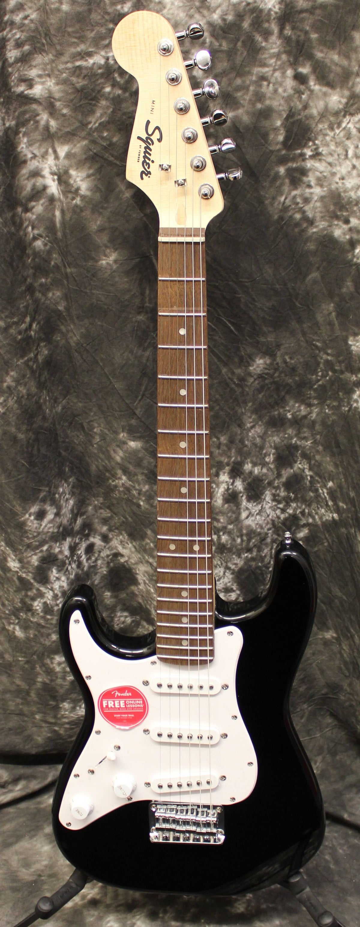 Black Left Handed Mini Stratocaster K3575